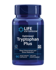 Триптофан  плюс  90  вег.капс.   Life Extension  Optimized Tryptophan Plus