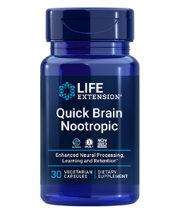 Памет и концентрация x 30  вег. капс.   Life Extension Quick Brain Nootropic