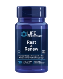 Формула за  здравословен сън  30 вег.капс.  Life Extension  Rest & Renew