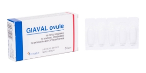 ЖАВАЛ вагинални супозитории x 10  GIAVAL® ovule