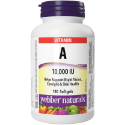 Витамин А 10000 IU  110 софтгел капс.  Webber Naturals  Vitamin A 10 000 IU