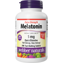 Мелатонин 5 mg  400  сублингвални табл.  Webber Naturals Extra Strength Melatonin 5 mg