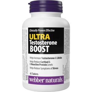  Тестостерон бустер  100 вег.капс. Webber Naturals  Ultra Testosterone Boost