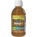 Омега-3  1250 mg + витамин D3  1000 IU  200 ml   Webber Naturals   Crystal Clean from the sea® Omega-3  Vitamin D3  Lemon Cake