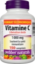 Витамин С 1000 mg 150 mg Webber Naturals Vitamin C Timed Release Tablets