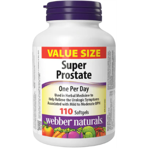 Простата Формула  110 софтгел капс.  Webber Naturals  Super Prostate