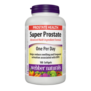 Формула Супер Простате  180 софтгел капс.  Webber Naturals  Super Prostate Advanced Multi Ingredient Formula 