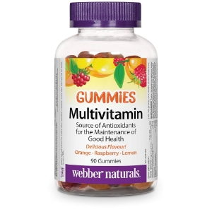 МУЛТИВИТАМИНИ 90 желирани табл Webber Naturals Мultivitamin Gummies
