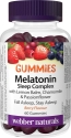 Мелатонин комплекс с маточина, лайка и пасифлора 60 желирани табл.   Webber Naturals Melatonin Sleep Complex Gummies