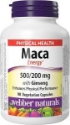 Мака + Корейски женшен 90 вег.капс. Webber Naturals Maca Energy with Ginseng 500/200 mg