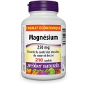 МАГНЕЗИЙ 250 mg 210 каплети Webber Naturals Magnesium Caplet