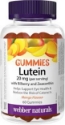 Лутеин с черна боровинка и зеаксантин  60 желирани табл.   Webber Naturals  Lutein Gummies with Bilberry & Zeaxanthin