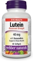 Лутеин 40 mg и 7 mg зеаксантин  60 софтгел капс.   Webber Naturals  Lutein with Zeaxanthin