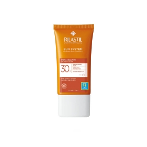 Хидратиращ крем за лице  SPF 30  50 ml   RILASTIL SUN SYSTEM  VELVET TOUCH  CREAM  