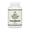Витаминен бустер  екстракти от плодове и зеленчуци  180 капс.   Double Wood Supplements  Daily Fruit & Veggie 