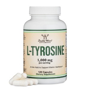 Л-Тирозин 1000 mg 120 капс.  Double Wood Supplements L-Tyrosine