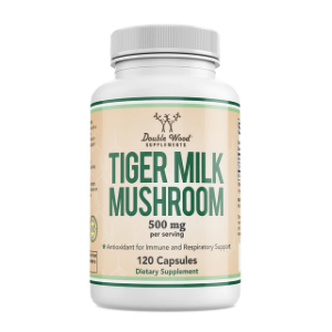 Тигрова млечна гъба 250 mg  120 капс.   Double Wood Supplements  Tiger Milk Mushroom