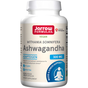  Ашваганда  корен  екстракт 300 mg  120  вег. капс.  Jarrow Formulas Ashwagandha  
