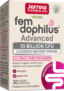 Пробиотик за Жени   30  капс.  Jarrow Formulas Fem-Dophilus® Advanced 10 Billion CFU  (Shelf Stable)