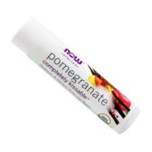 БИО БАЛСАМ ЗА УСТНИ  НАР  4.25g   NOW Solutions Completely Kissable All Natural Lip Balm  Pomegranate