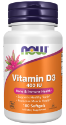 Витамин Д3 1000 IU 180 софтгел капс.  NOW Foods  Vitamin D3 