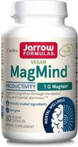 Формула за подкрепа на мозъка 60 вег.капс.  Jarrow Formulas MagMind Productivity