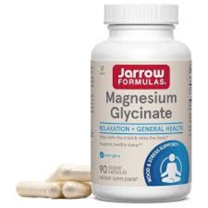 Магнезий глицинат 90 вег.капс.  Jarrow Formulas  Magnesium Glycinate