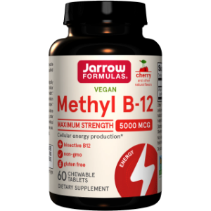 Витамин B12 5000 mcg  60 дъвч.табл. Jarrow Formulas Methyl B-12  Cherry 
