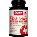 Метилкобаламин  5000 mcg  и метил фолат 800 mcg  60 дъвч.табл.  Jarrow Formulas Methyl B-12 & Methyl Folate  Cherry