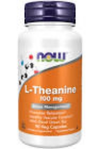Л-Теанин 100mg 90 вег.капс.  NOW Foods L-Theanine