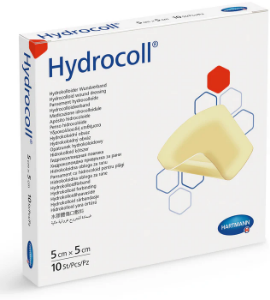 ХИДРОКОЛ ХИДРОКОЛОИДНА ПРЕВРЪЗКА 5/5cm Х 10  Hydrocoll