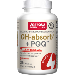 Убиквинол с висока абсорбация 100 mg 60 софтгел капс. Jarrow Formulas Ubiquinol QH-absorb®