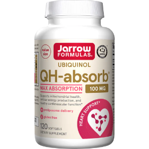 Убиквинол с висока абсорбация  100 mg 120 софтгел капс. Jarrow Formulas Ubiquinol QH-absorb®