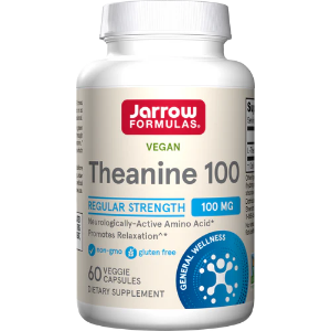 Теанин 100 mg 60  вег.капс. Jarrow Formulas  Theanine 100