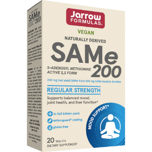 S-Аденозил-Метионин САМе 200 mg 20 стомашно устойчиви табл. Jarrow Formulas  SAMe