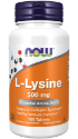 Л-ЛИЗИН 500mg  100  табл. NOW Foods L-Lysine 500 mg Tablets