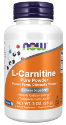 Л-КАРНИТИН пудра 85g  NOW Foods L-Carnitine Pure Powder