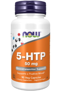5-ХИДРОКСИТРИПТОФАН 50 mg  90 вег. капс. NOW Foods 5-HTP