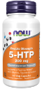 5-ХИДРОКСИТРИПТОФАН 200 mg  60 вег. капс. NOW Foods 5-HTP Double Strength