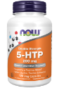 5-ХИДРОКСИТРИПТОФАН 200 mg  120 вег. капс. NOW Foods 5-HTP Double Strength