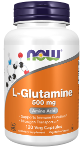 Л-ГЛУТАМИН 1000 mg 240 капс. NOW Sports L-Glutamine Double Strength