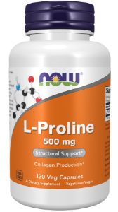 Пролин 500 mg 120 вег.капс. NOW Foods L-Proline