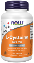L-ЦИСТЕИН 500 mg 100 табл. NOW Foods L-Cysteine 