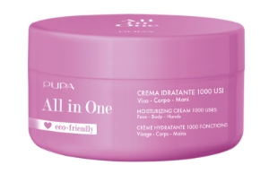 Хидратиращ крем за лице и тяло  350 ml    PUPA  All In One Moisturizing Cream 1000 Uses