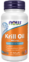 Масло от крил 500 mg  60 софтгел капс.   NOW Foods  Krill Oil 