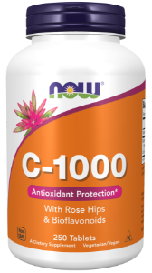 Витамин С 1000  250 табл.  Now Foods  Vitamin C
