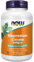 Магнезий цитрат 90  софтгел капс.  NOW Foods Magnesium Citrate Softgels