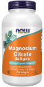 Магнезий цитрат 180  софтгел капс.  NOW Foods Magnesium Citrate Softgels