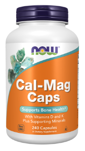 КАЛ МАГ 240 капс.  NOW Foods Cal-Mag Caps