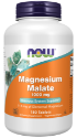 Магнезий малат 1000 mg 180 табл.  NOW Foods Magnesium  Magnesium Malate 